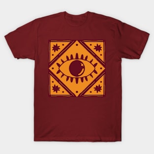 All Seeing Eye | Terracotta Version T-Shirt